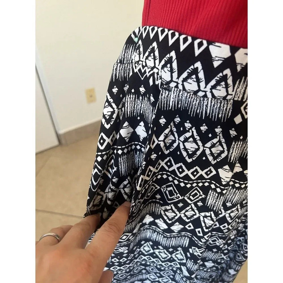 concepts new york womens pants white black size Large Pockets - Picture 3 of 12